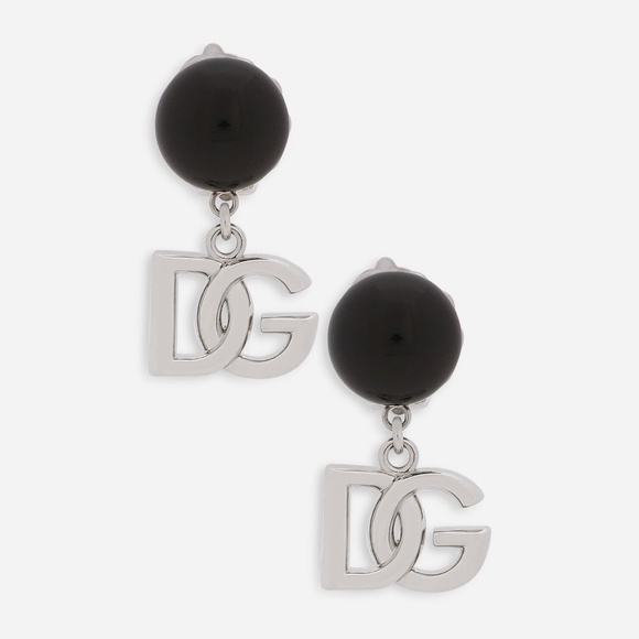 DOLCE ❌❌SOLD ❌❌ AND GABBANA LOGO EARRINGS - Picture 1 of 8